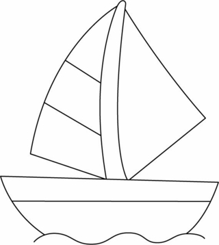 Bateau 13 - Coloriages divers - Coloriages - 10doigts.fr